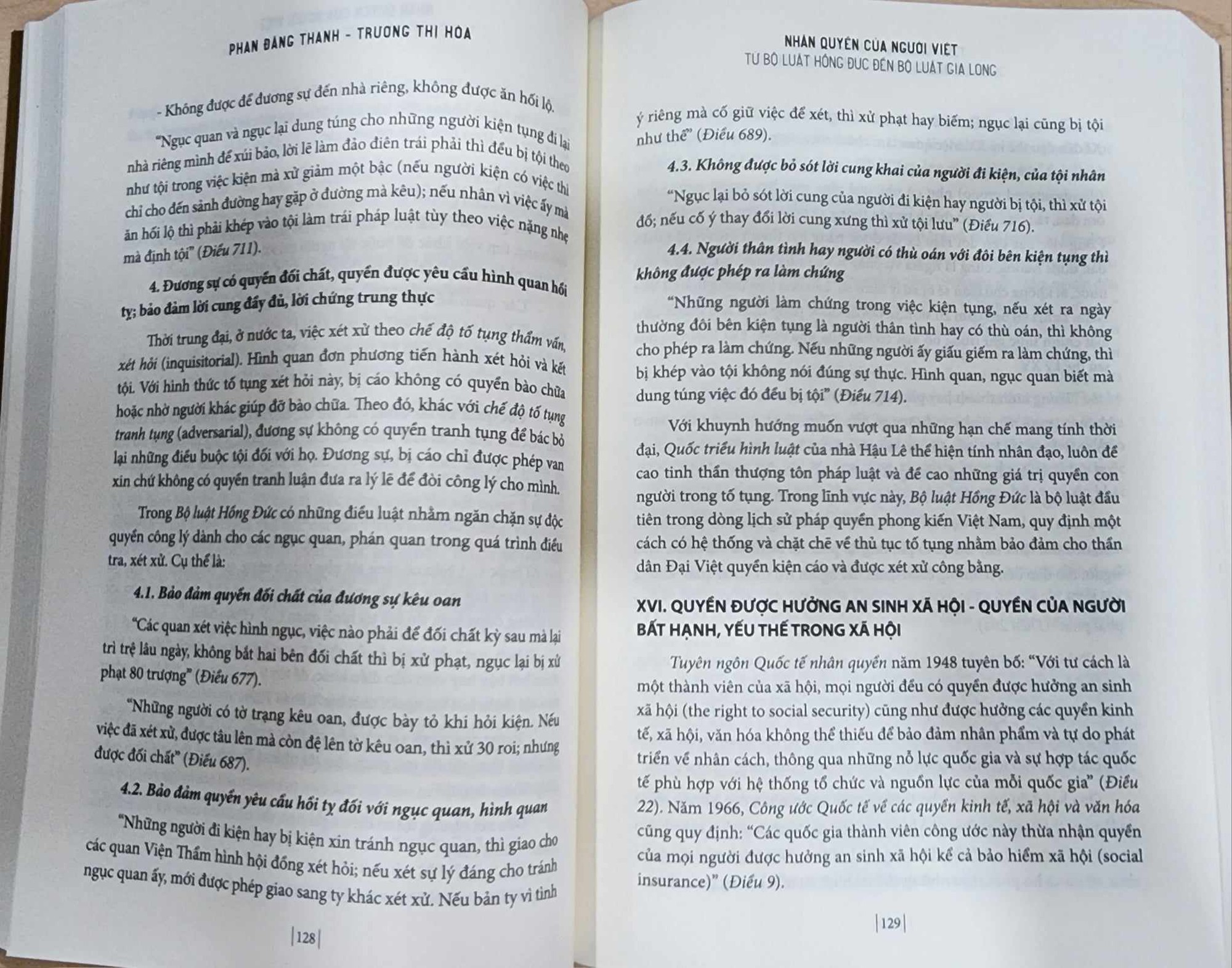 Quyền con người trong thời Lê, Nguyễn - Ảnh 2.