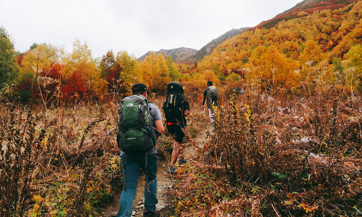 Two harsh days in the Caucasus mountains