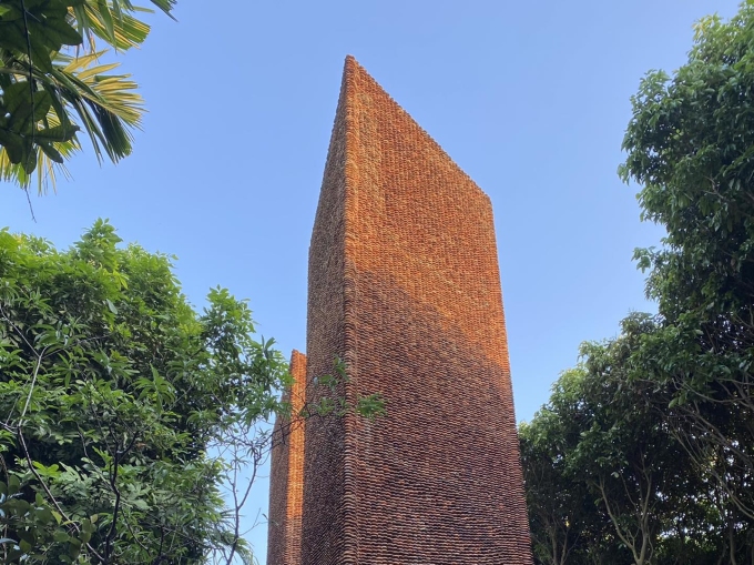 El museo está construido en medio de un jardín natural. Foto: Personaje proporcionado