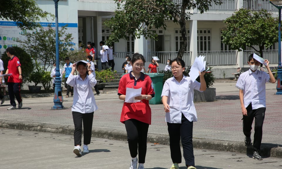 Fin de l'examen d'entrée en 10e année pour l'année scolaire 2023-2024