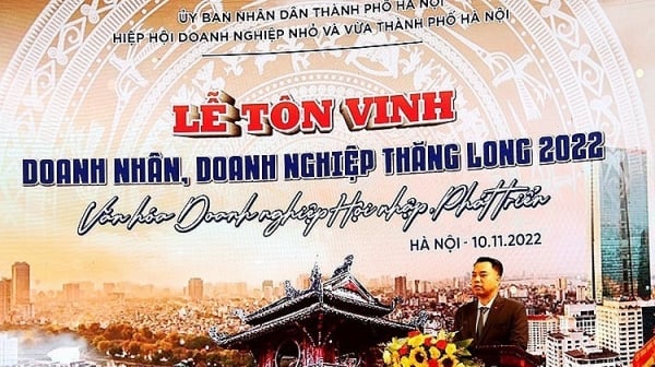 Hundreds of Hanoi businesses will be honored at the Thang Long Entrepreneurs and Enterprises Honor Ceremony 2023