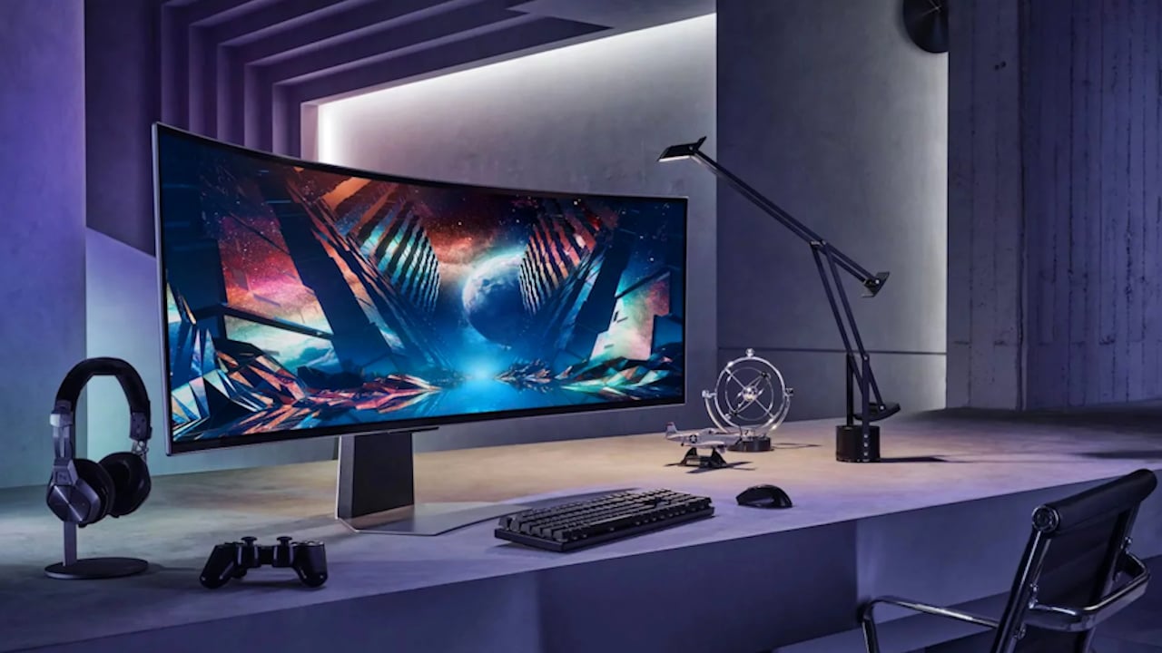 samsung odyssey g9 oled screen picture 2