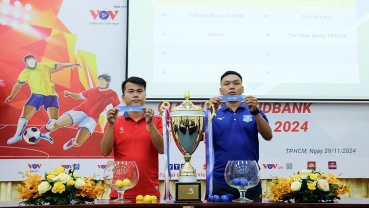 Giải Futsal Cúp Quốc gia 2024 có 8 đội tham dự.