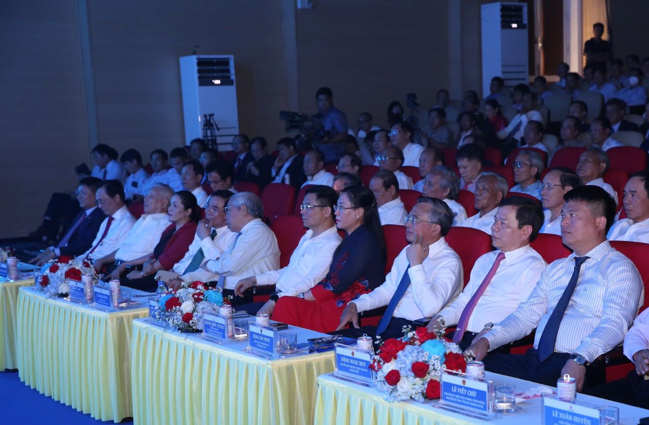 Delegates attending the 15th Anniversary Ceremony of Binh Son Refining and Petrochemical Joint Stock Company.