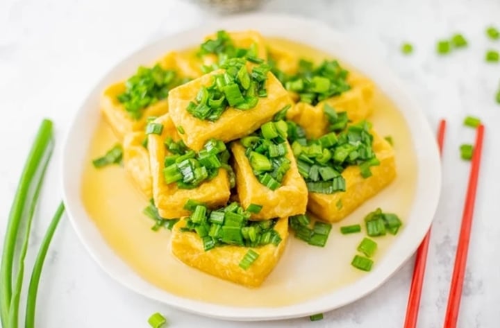 đậu phụ tẩm hành