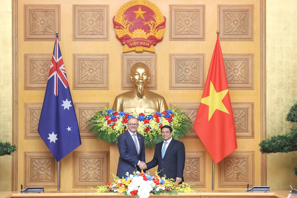 Le Premier ministre Pham Minh Chinh rencontre le Premier ministre australien Anthony Albanese photo 7