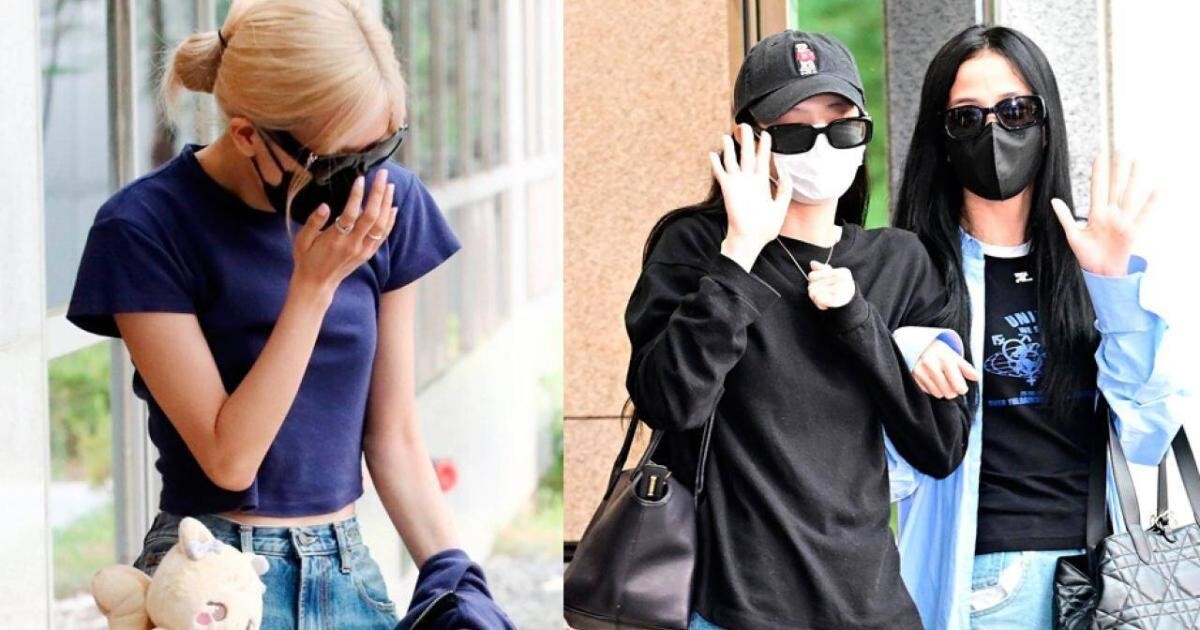 BlackPink está llena de energía en el aeropuerto después de dos shows en Hanoi