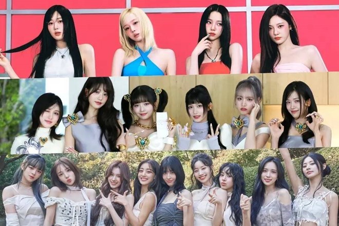 7月の最もホットなK-POPガールズグループ：AESPAがIVE、TWICEを上回る
