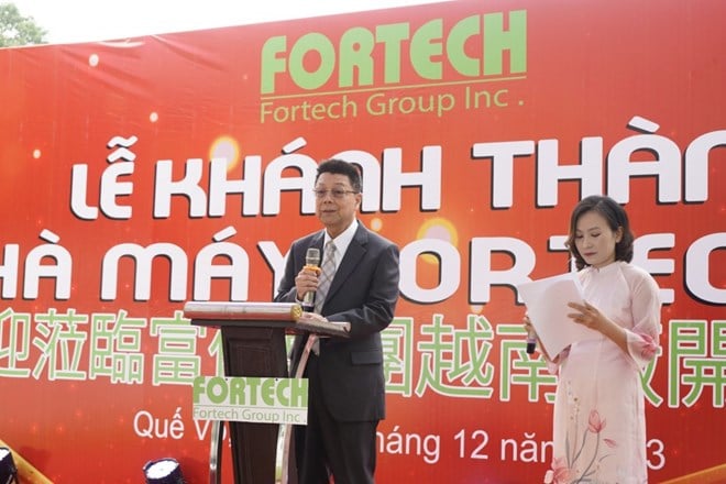 Fortech opens 15,000m2 production facility in Vietnam