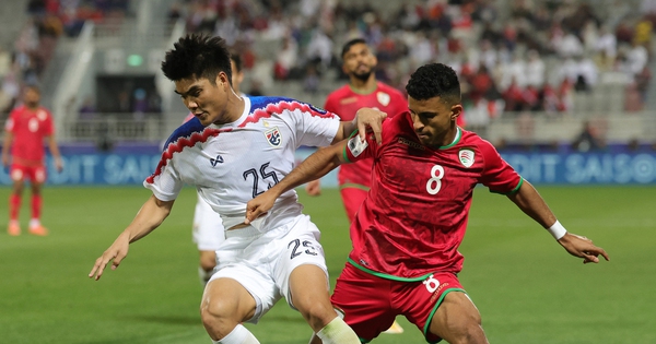 Hòa Oman, đội tuyển Thái Lan mở toang cánh cửa vào vòng 16 đội Asian Cup 2023