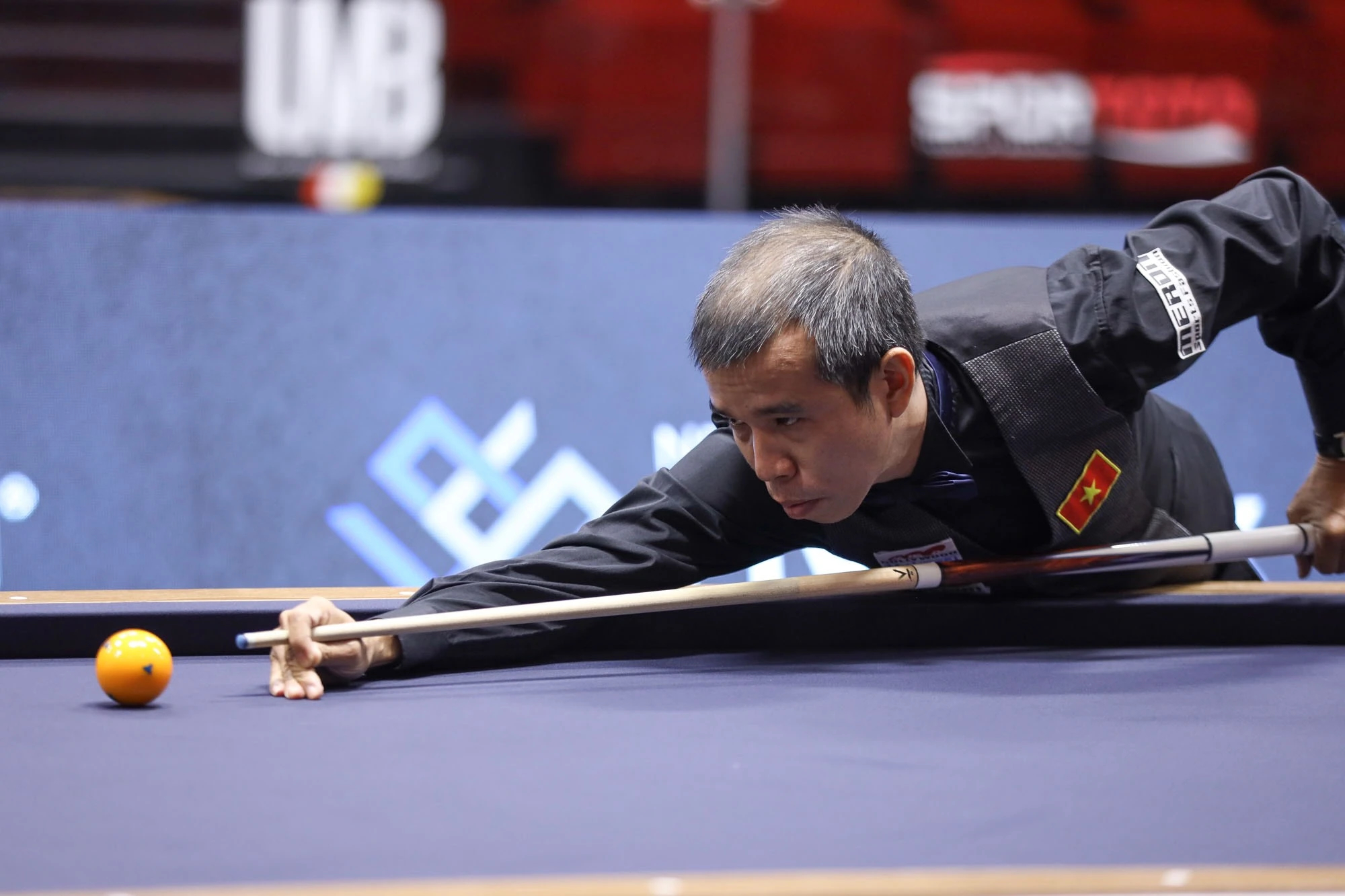 Trần Quyết Chiến, Bao Phương Vinh cùng thắng đẹp trong ngày ra quân giải billiards thế giới- Ảnh 1.