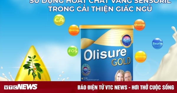 Olisure Gold - Sản phẩm cải thiện giấc ngủ sử dụng chất 'vàng' Sensoril®