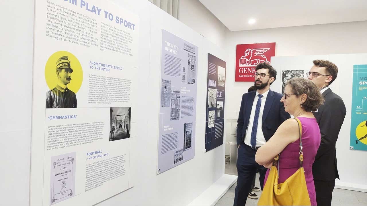 Exposition « Au-delà des limites » : un voyage artistique innovant dans l'histoire, le présent et l'avenir du sport italien