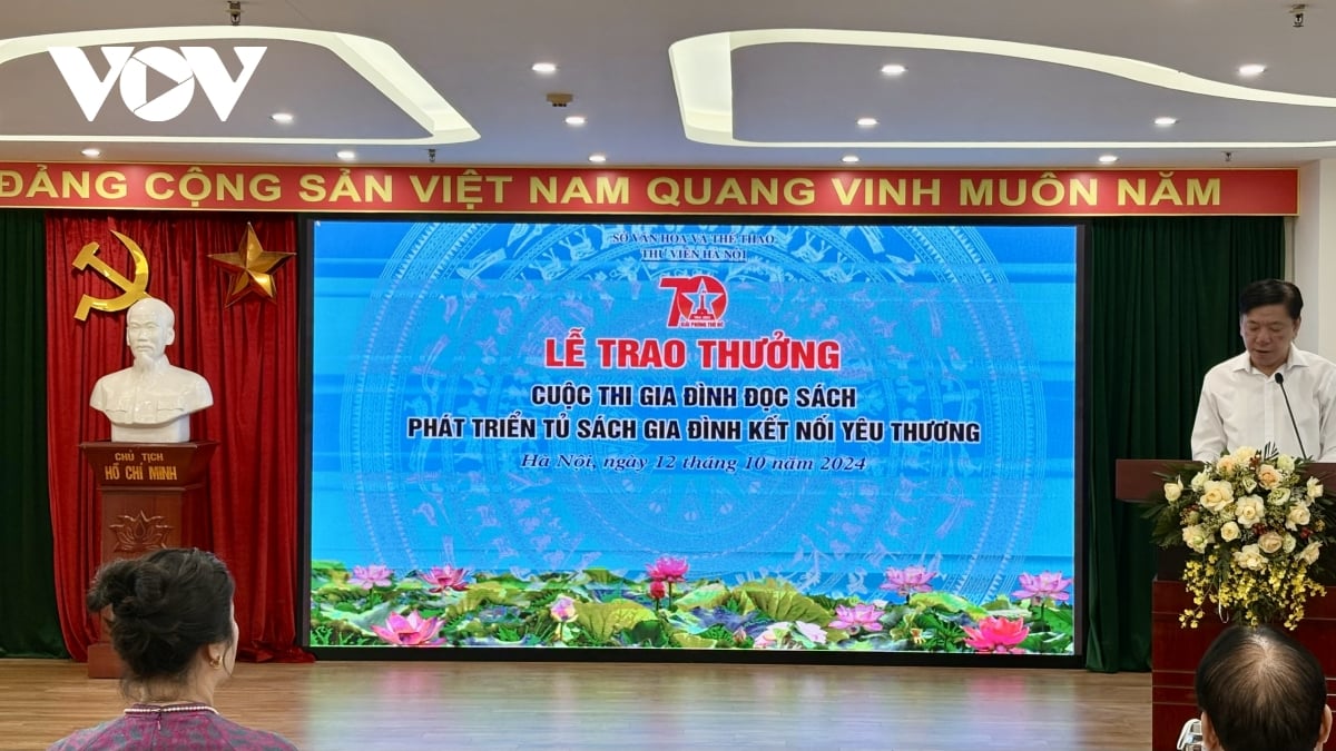 cuoc thi gia dinh doc sach - phat trien van hoa doc trong moi gia dinh hinh anh 1