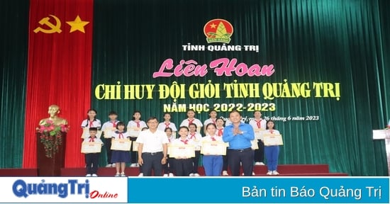 18 thí sinh tranh tài tại Liên hoan Chỉ huy Đội giỏi tỉnh năm học 2022