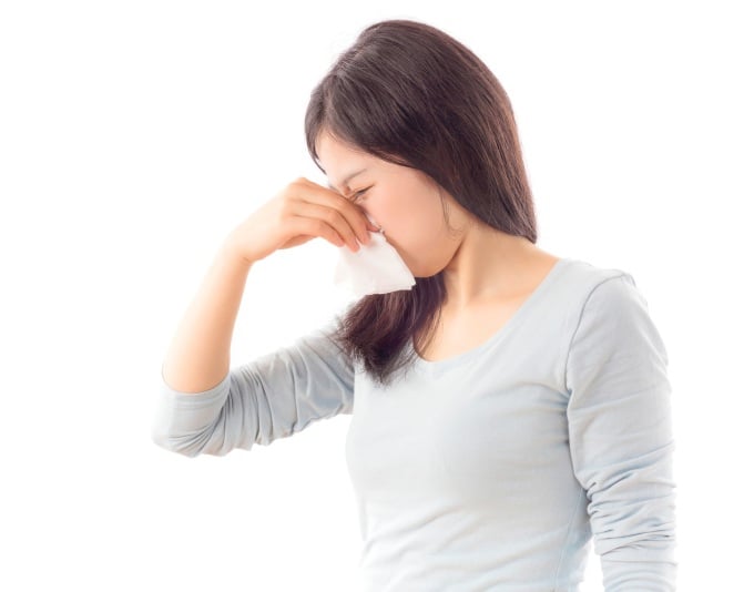 Dry nose causes irritation and discomfort to the nasal mucosa. Photo: Freepik