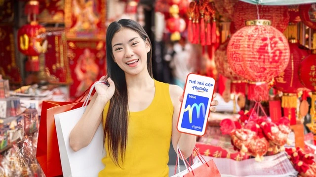 Ví không ‘dày’, tết vẫn đủ đầy với thẻ trả góp Muadee by HDBank