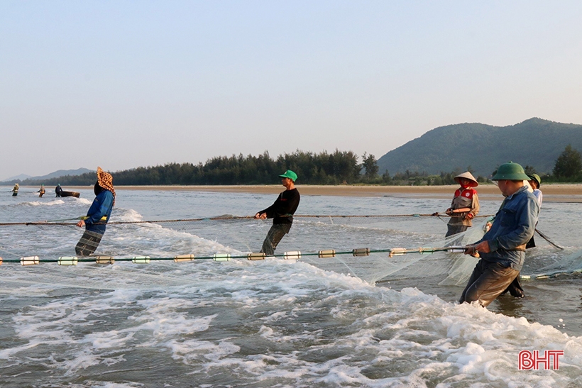 Highlights of the sea tourism festival in Cuong Gian commune