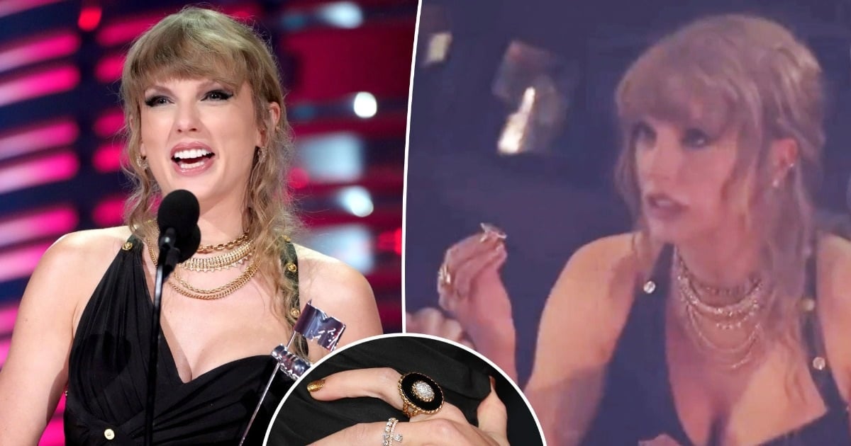 Taylor Swift thẫn thờ giữa lễ trao giải vì mất viên kim cương 12.000 USD