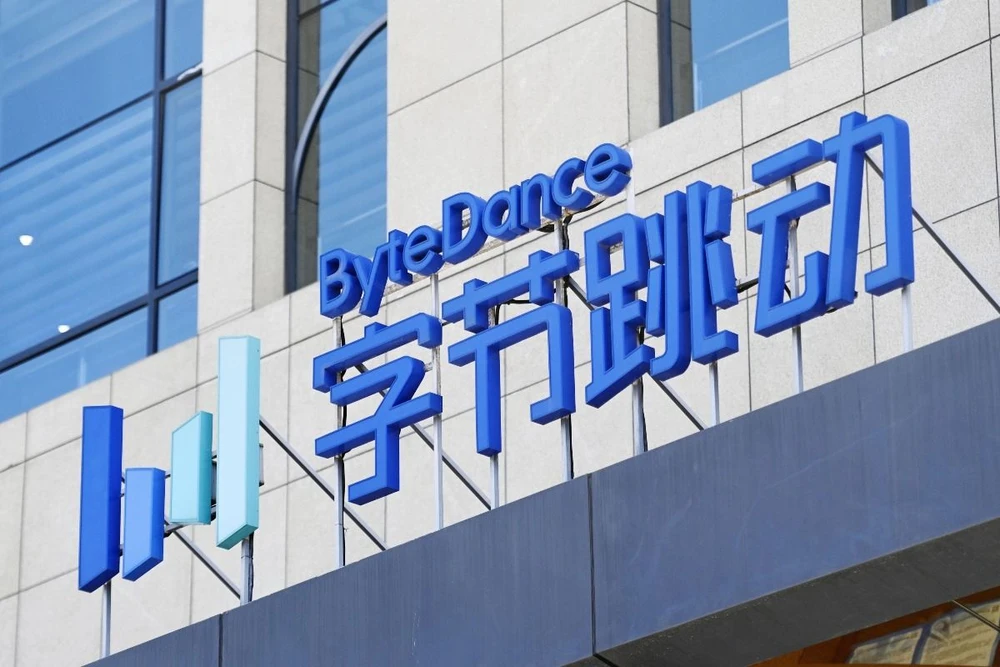 Oficina de ByteDance Group en Beijing (China). (Foto: Kyodo/VNA)