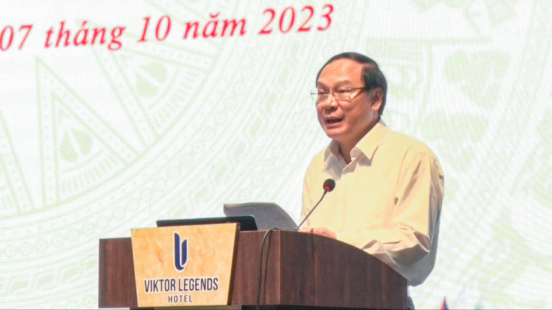 天然資源環境省党委員会は2023年の党活動に関する研修会議を開催した。