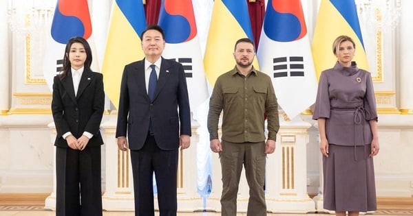 South Korean President and First Lady Visit Ukraine