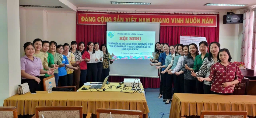 Trà Vinh hỗ trợ phụ nữ dân tộc thiểu số phát triển toàn diện - Ảnh 1.