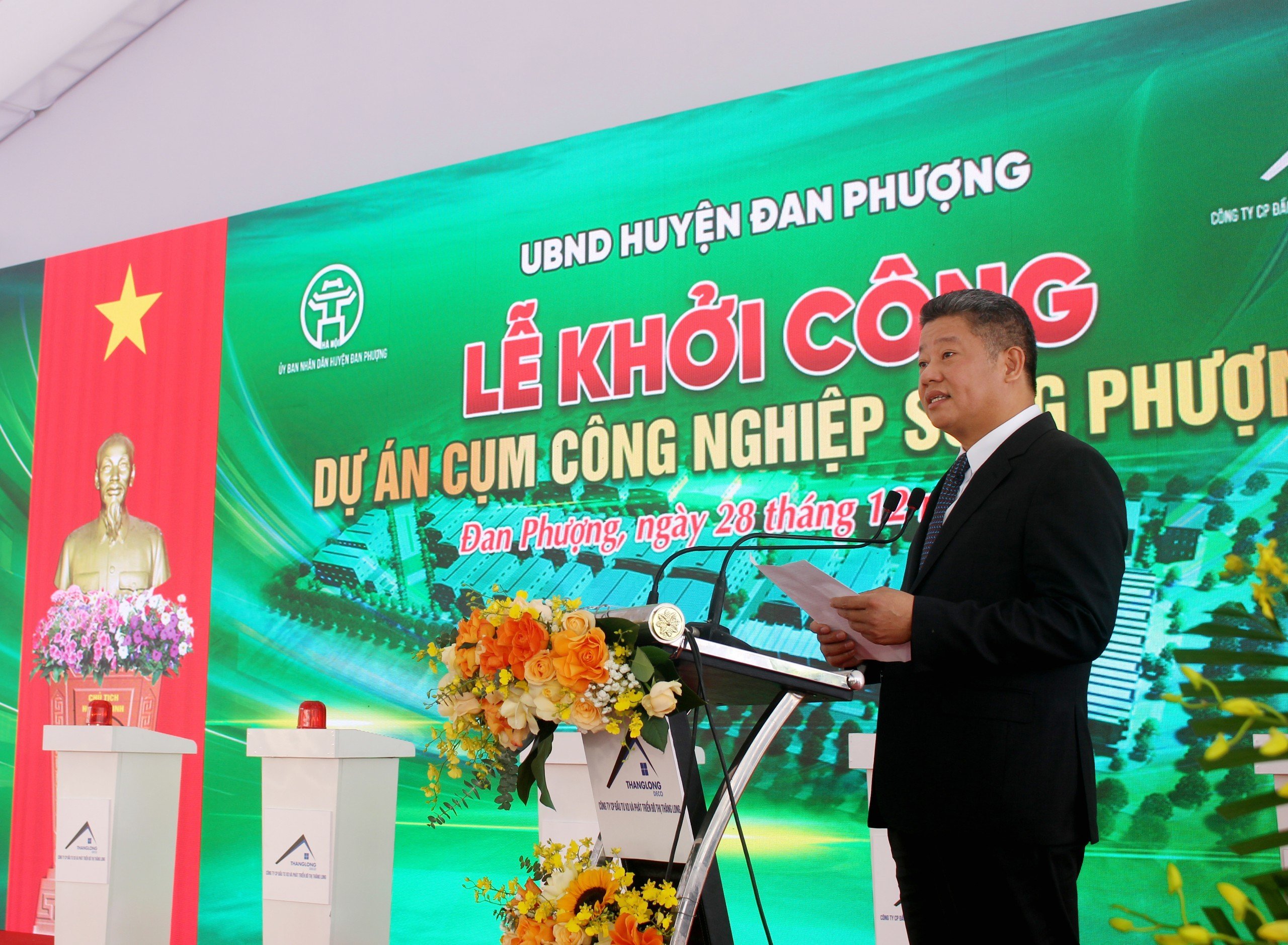 Real Estate - Hanoi: Groundbreaking of Song Phuong Industrial Cluster (Image 2).