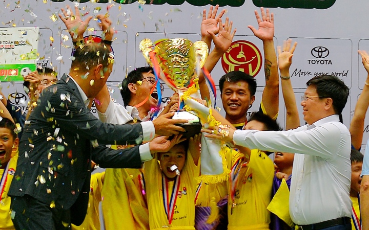 U9ハノイが2023年全国U9選手権で優勝しました。