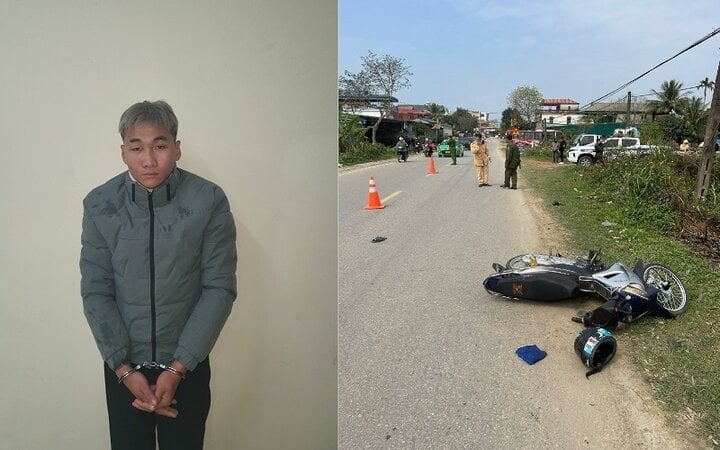 Le « conducteur monstre » Ngo Van Ngoc Duy et la scène de la collision routière.