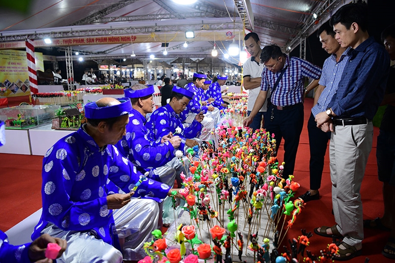 Xúc tiến thương mại sản phẩm OCOP, thủ công mỹ nghệ huyện Phú Xuyên