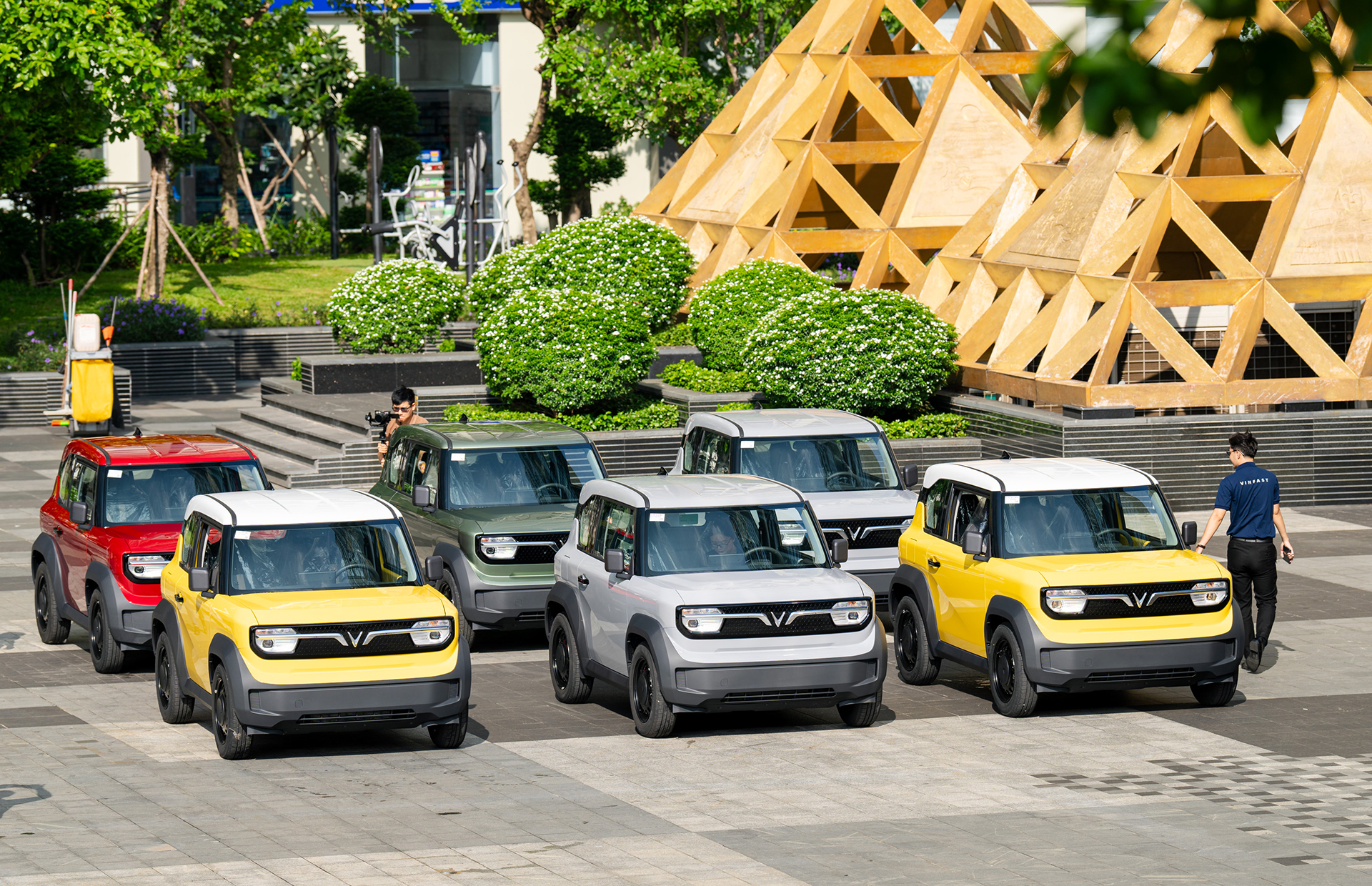 Vinfast liefert erste Charge VF 3-Autos an Kunden aus