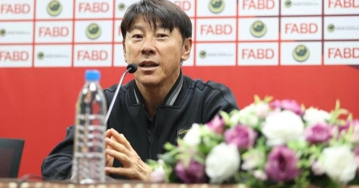 Coach Shin Tae Yong was speechless after the heavy defeat of the Indonesian team.