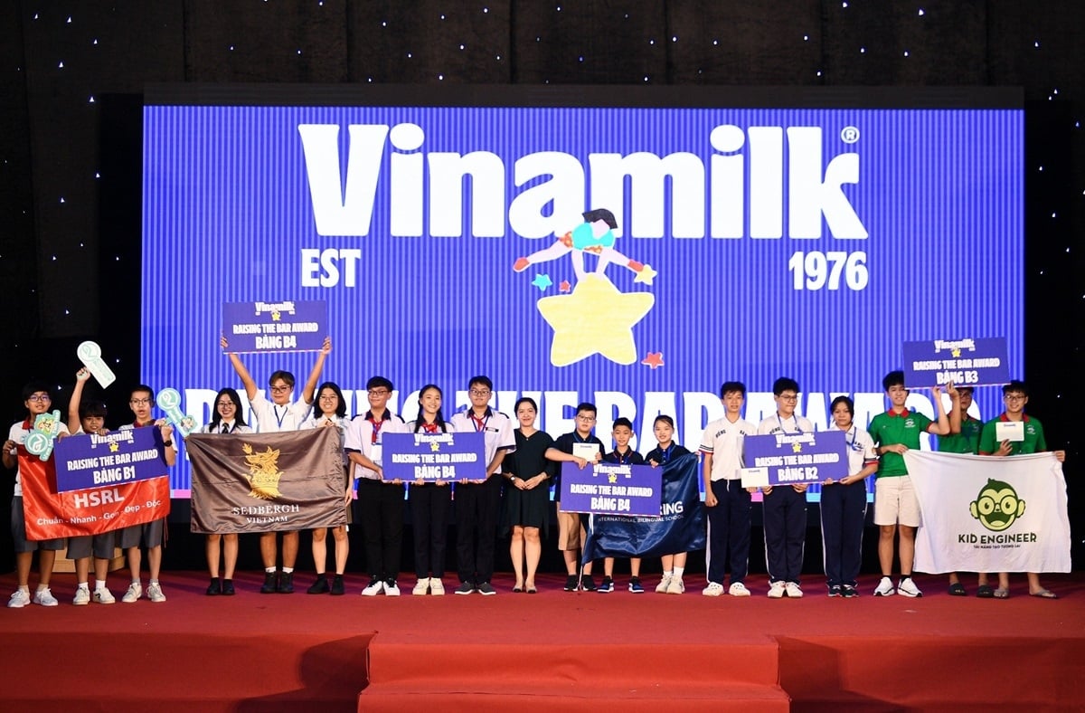 Vinamilk លើកទឹកចិត្តអ្នកដែលមានទេពកោសល្យវ័យក្មេងដើម្បីបង្កើតមនុស្សយន្តដែលអនុវត្តបច្ចេកវិទ្យាក្នុងការអភិវឌ្ឍន៍ប្រកបដោយនិរន្តរភាព