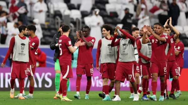 Qatar team wins first ticket to round of 16; China draws with Lebanon