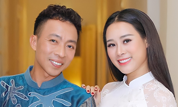 Viet Hoan y su ex esposa Hoa Tran.