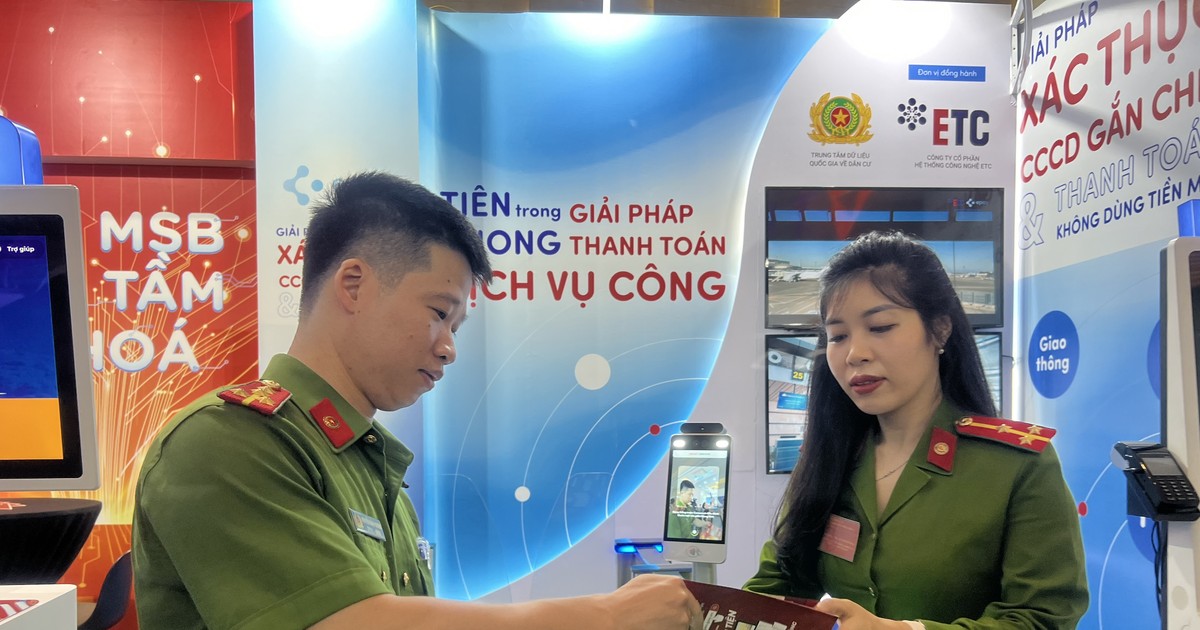 Thanh toán dịch vụ công thông qua căn cước công dân