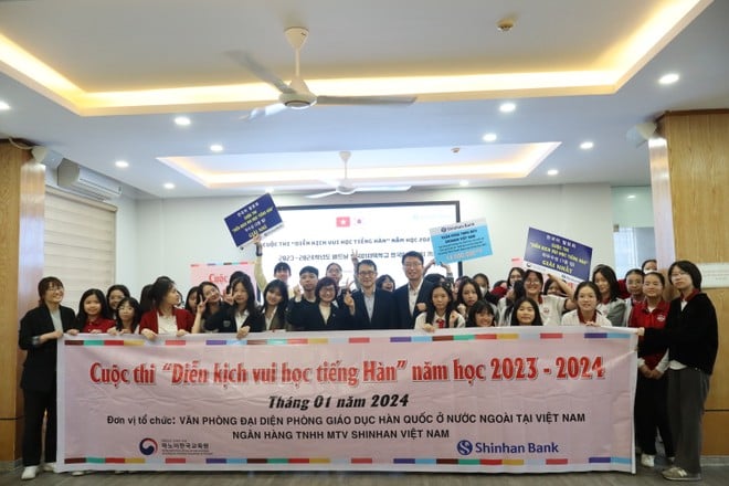 Cuộc thi "Diễn kịch vui học tiếng Hàn" thu hút 55 đội đăng ký tham gia