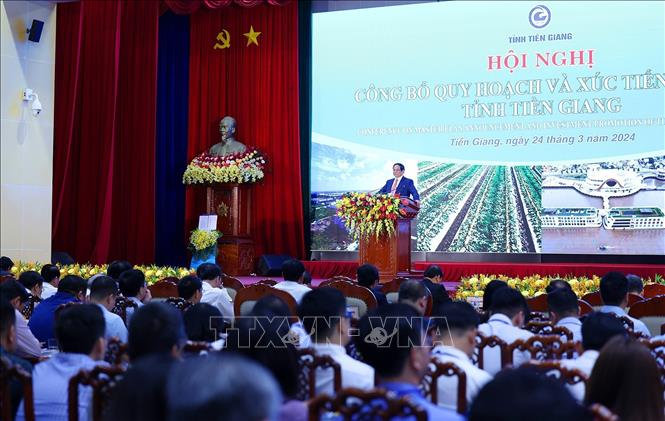Thủ tướng Phạm Minh Chính: Phát triển Tiền Giang với 