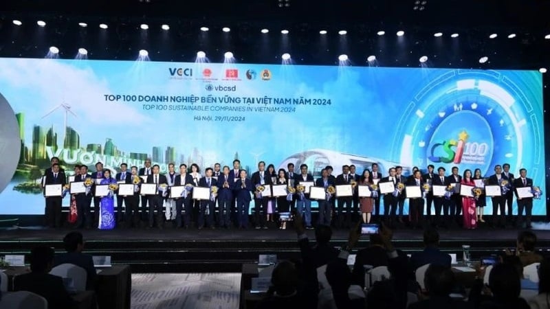 Ngành cao-su có 14 công ty nằm trong Top 100 Doanh nghiệp bền vững năm 2024