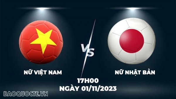 Nhận định, soi kèo đội tuyển nữ Nhật Bản vs nữ Việt Nam, 17h00 ngày 1/11