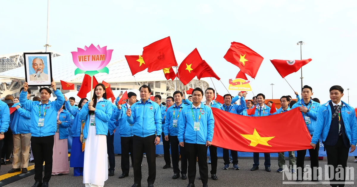 Eindrücke der vietnamesischen Delegation beim Weltjugendfest 2024