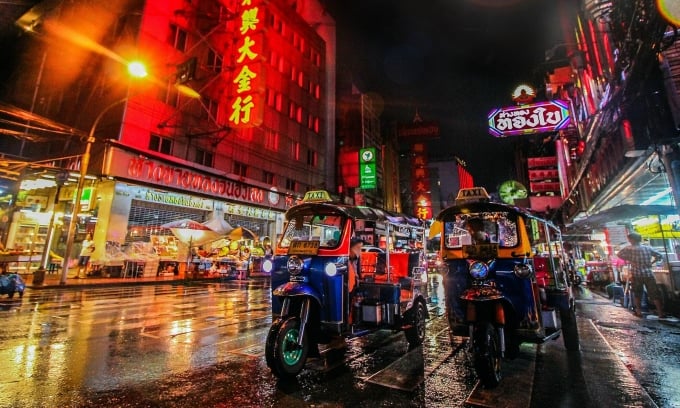 Khu China Town ở Bangkok. Ảnh: Florian Wehde/Unsplash