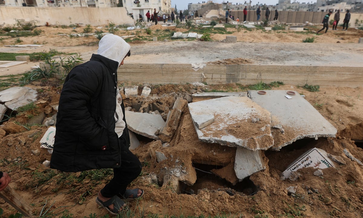 Israel excavates graves in Gaza to find hostages