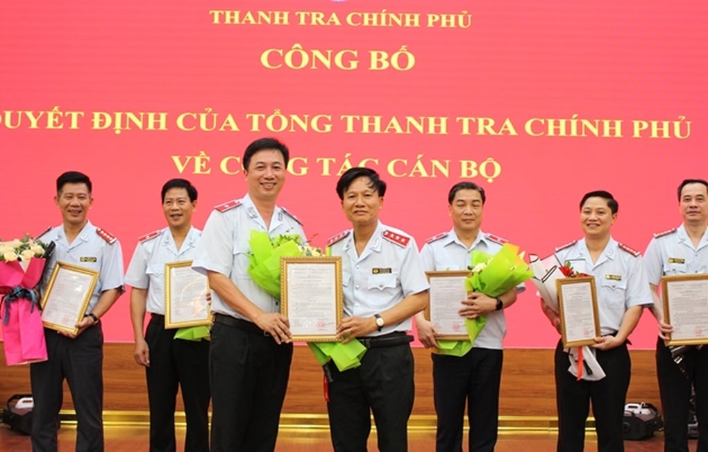 Thanh tra Chính phủ bổ nhiệm Chánh Văn phòng, Cục trưởng Chống tham nhũng - 1