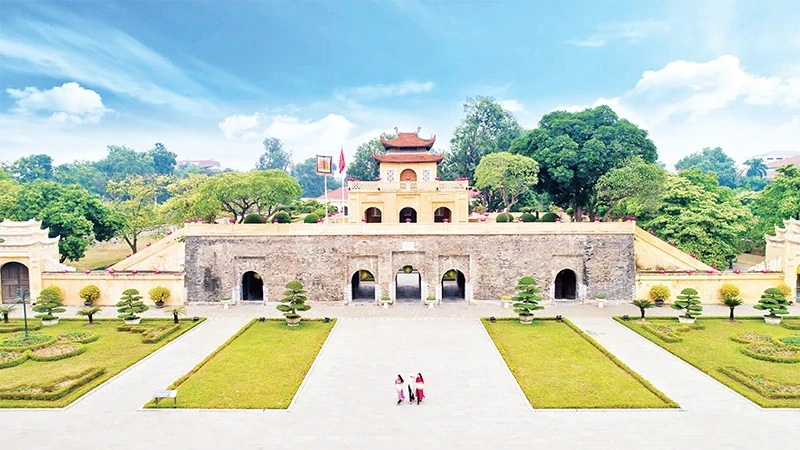 Thang Long Imperial Citadel ត្រូវ​បាន​គេ​ចាត់​ទុក​ជា​គំរូ​ក្នុង​ការ​អភិរក្ស​បេតិកភណ្ឌ​ក្នុង​ប្រទេស​វៀតណាម។ (រូបថត៖ GIANG NAM)