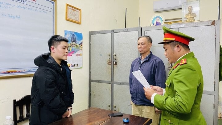 La police a décidé d'arrêter Nguyen Hung Anh. (Photo : Police de Quang Binh)