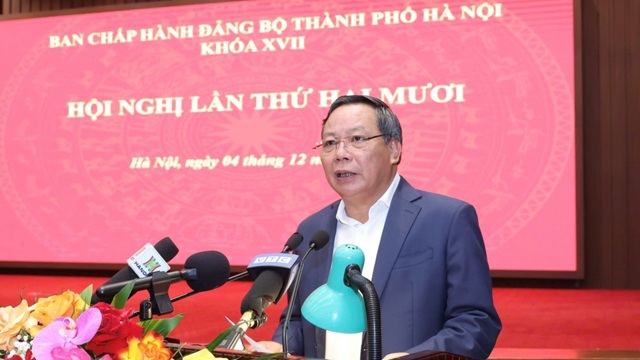 Parteivorstand von Hanoi überprüft Arbeitsprogramm 2025