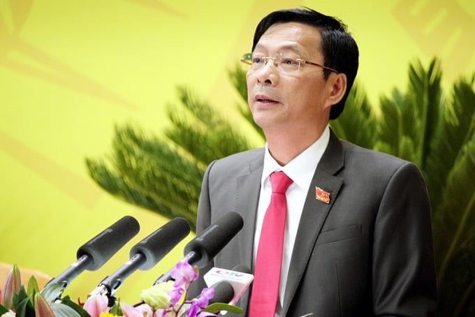 Mr. Nguyen Van Doc when re-elected as Secretary of Quang Ninh Provincial Party Committee in October 2015. Photo: VNA