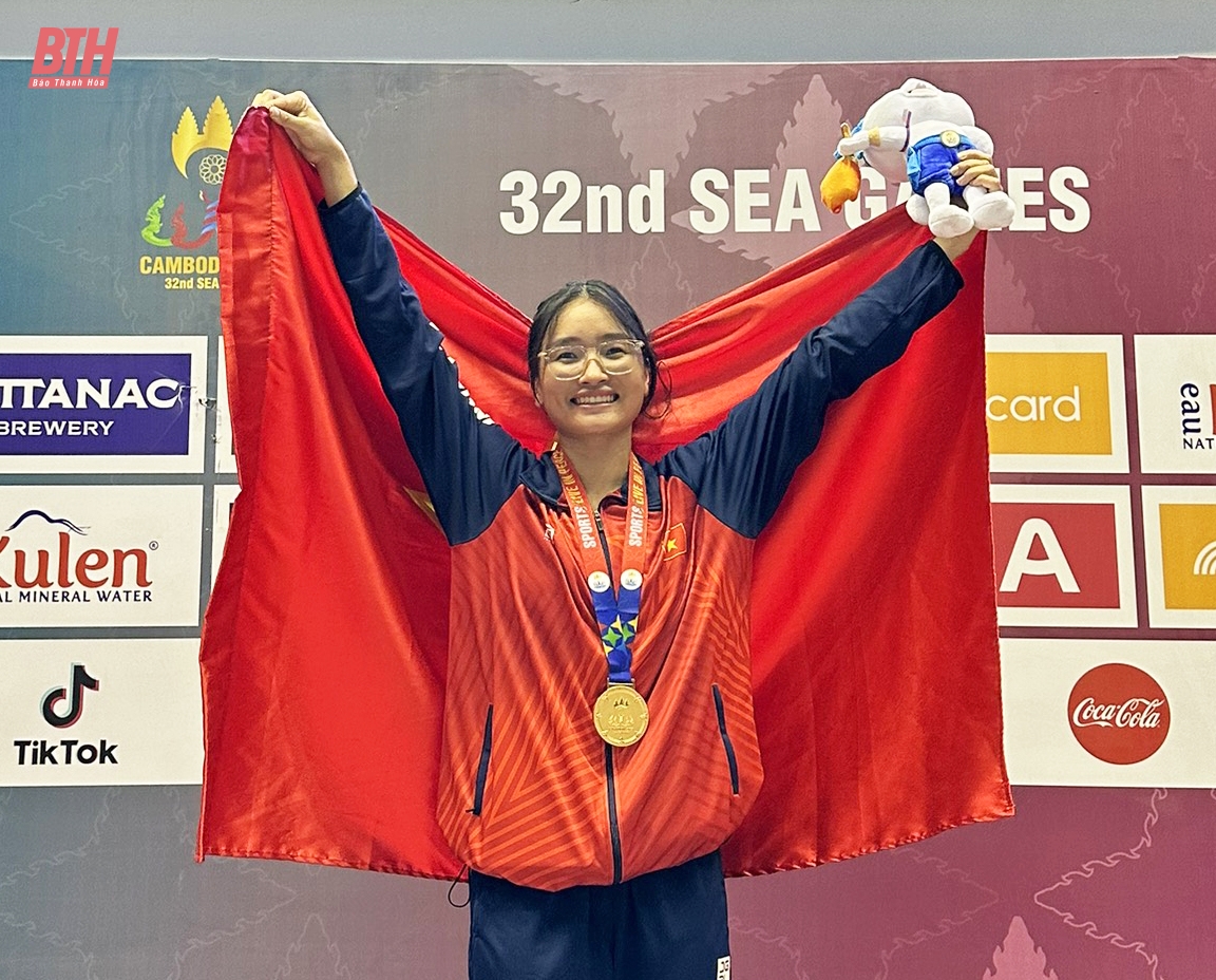 Los atletas de Thanh Hoa ganaron 17 medallas en los SEA Games 32